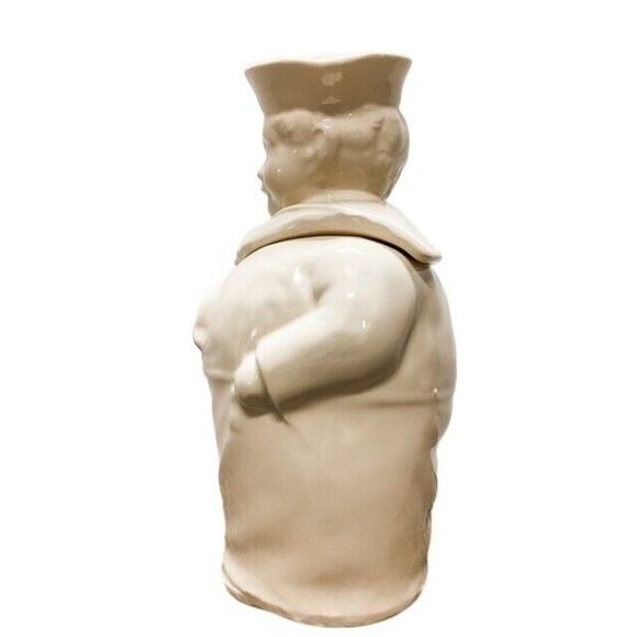 Vintage Shawnee Pottery Sailor Boy Cookie Jar 1940s - Picture 5 of 6